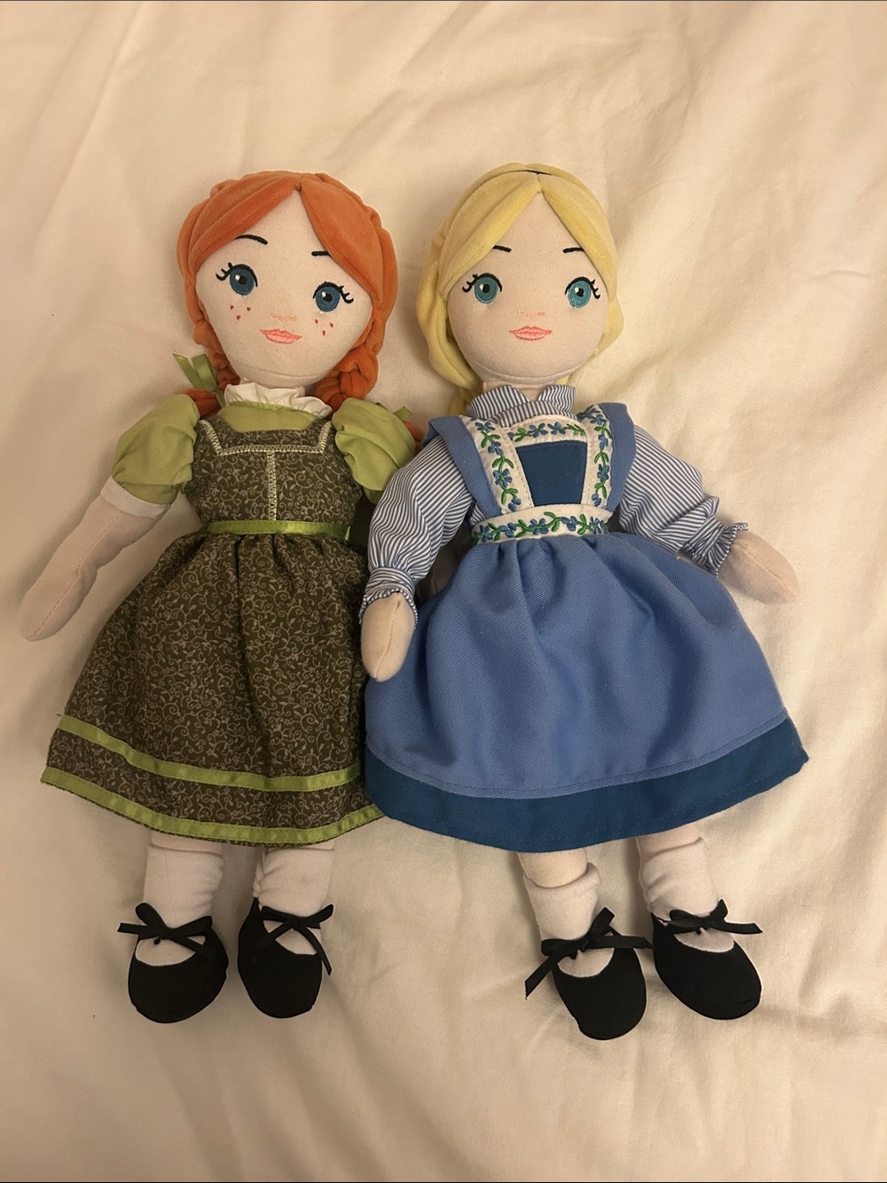 Frozen Broadway Musical Soft Anna and Elsa Toys